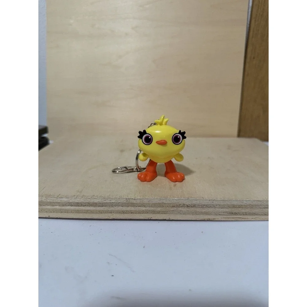 Toy Story 4 Ducky Figural Keychain Upcycled